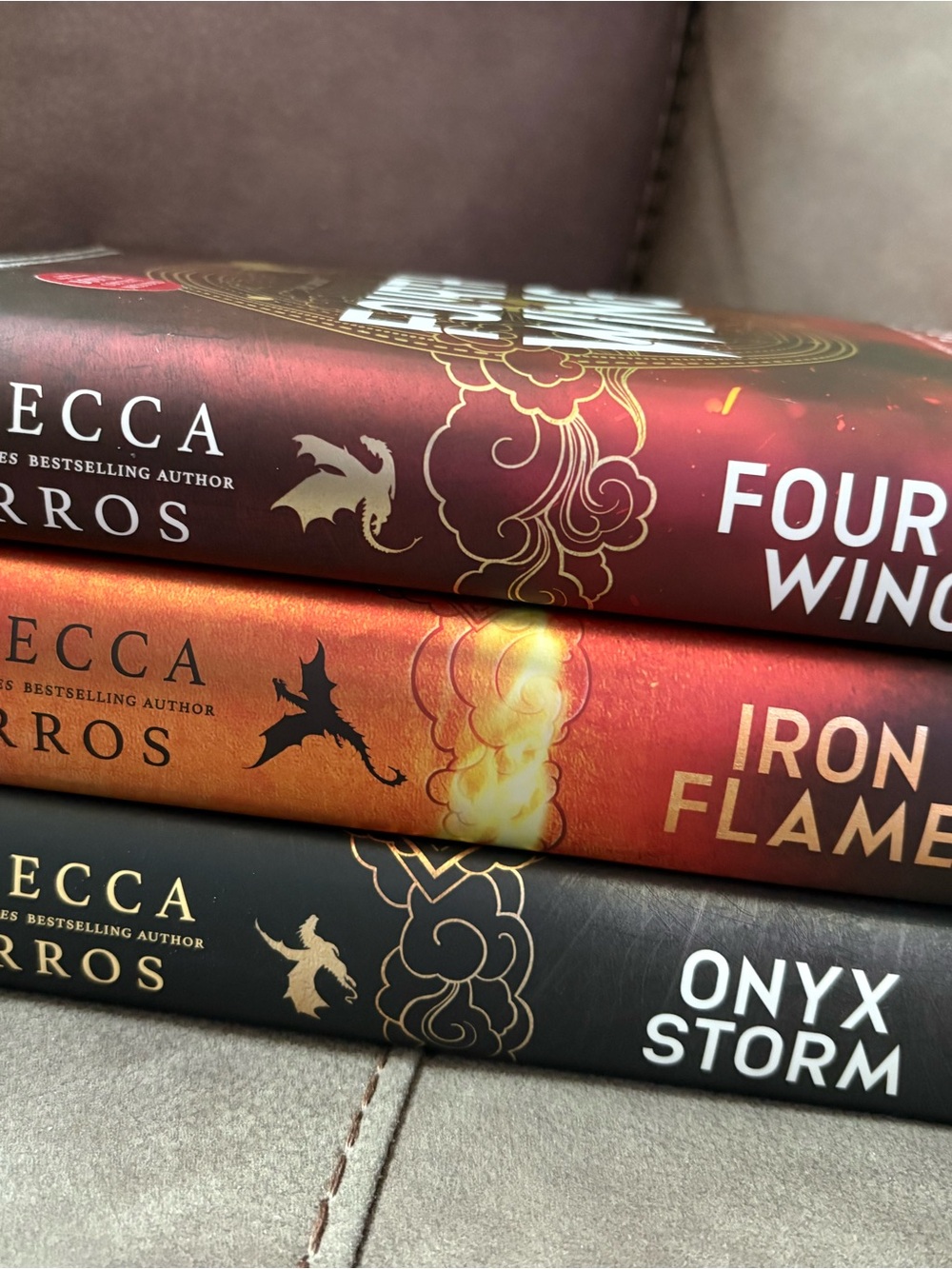 Fourth wing series - collectors OOP editions